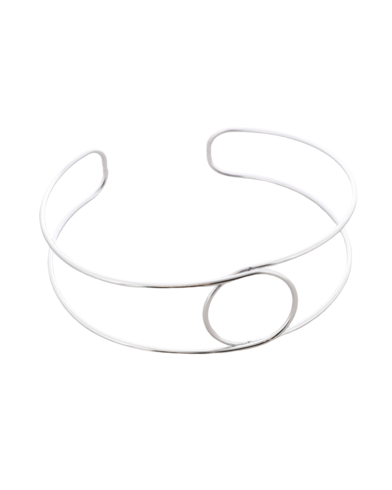 Chocker Nudo Acero Silver