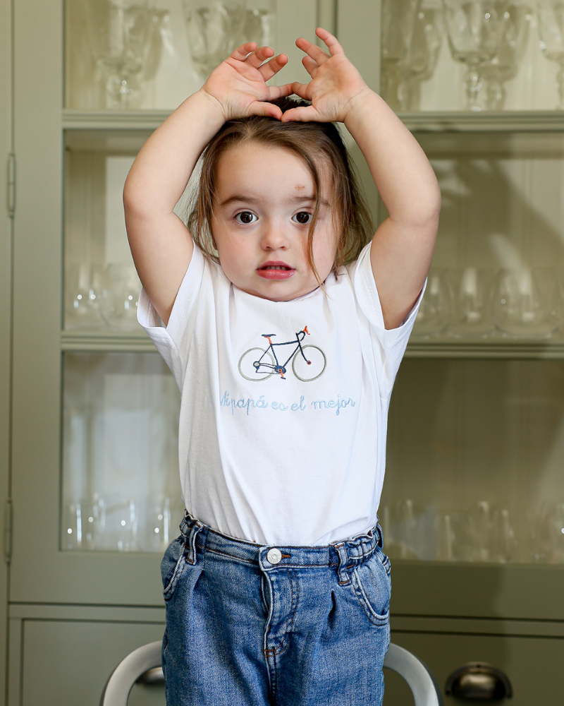 Camiseta personalizada bici niño (3M a 14 años)