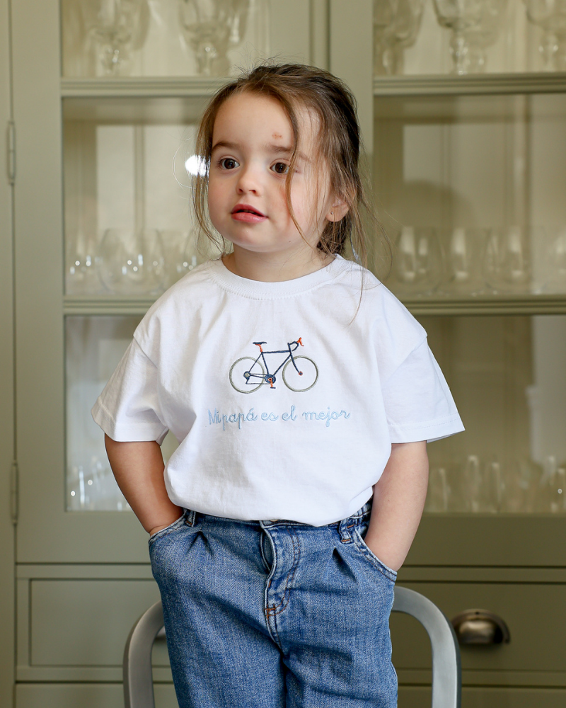 Camiseta personalizada bici niño (3M a 14 años)