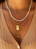Collar Reina acero