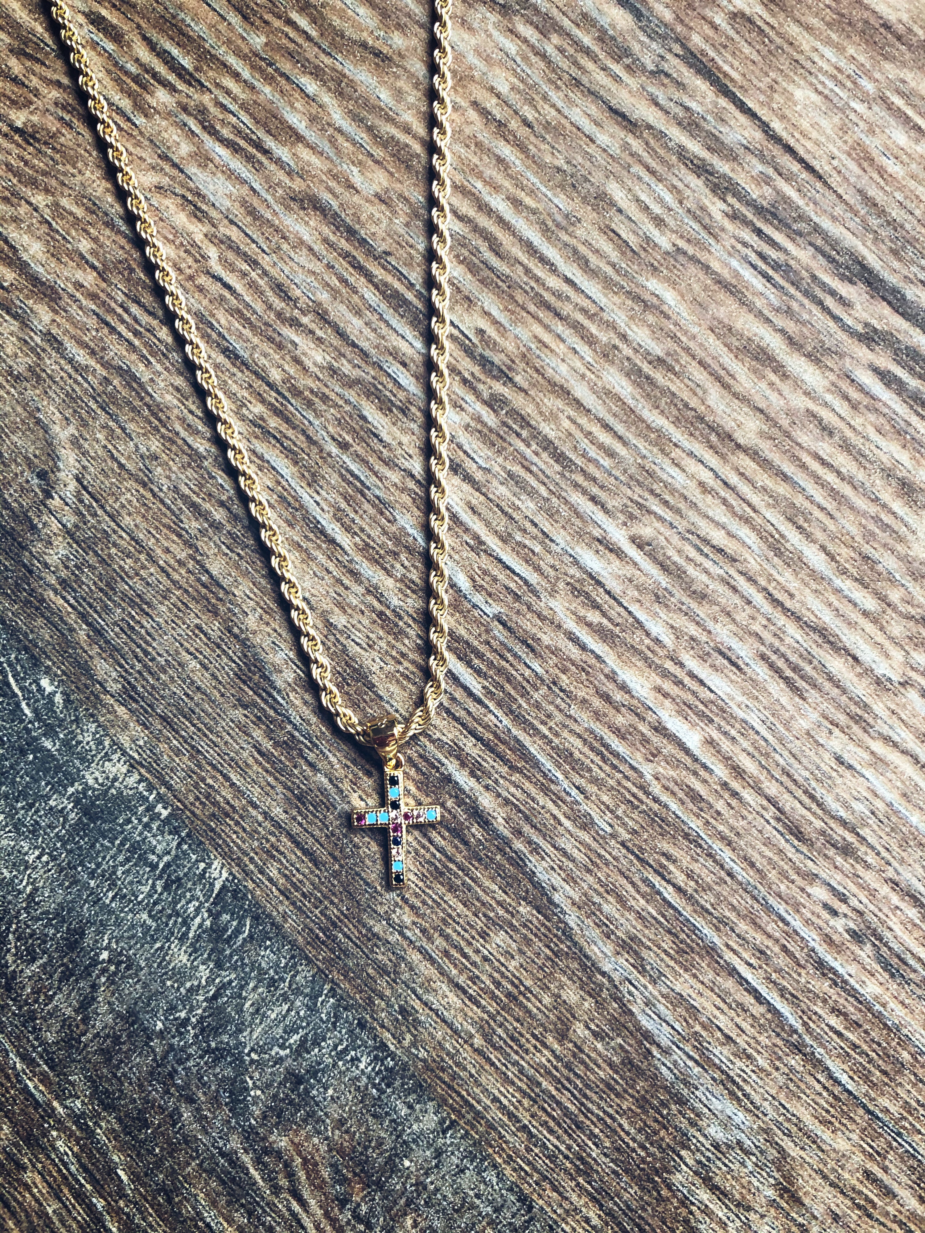 COLLAR CROSS MULTICOLOR