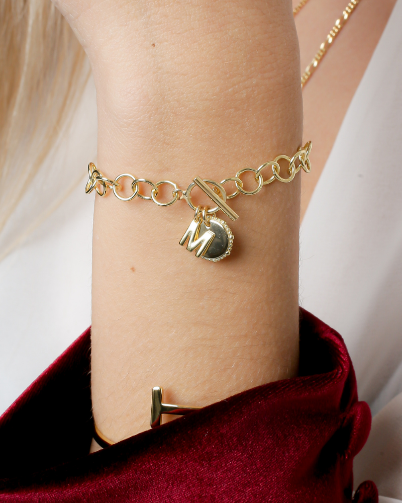Pulsera big chain initial