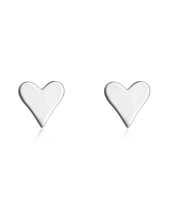 Love Silver Earrings