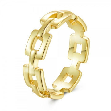 Gold Link Ring