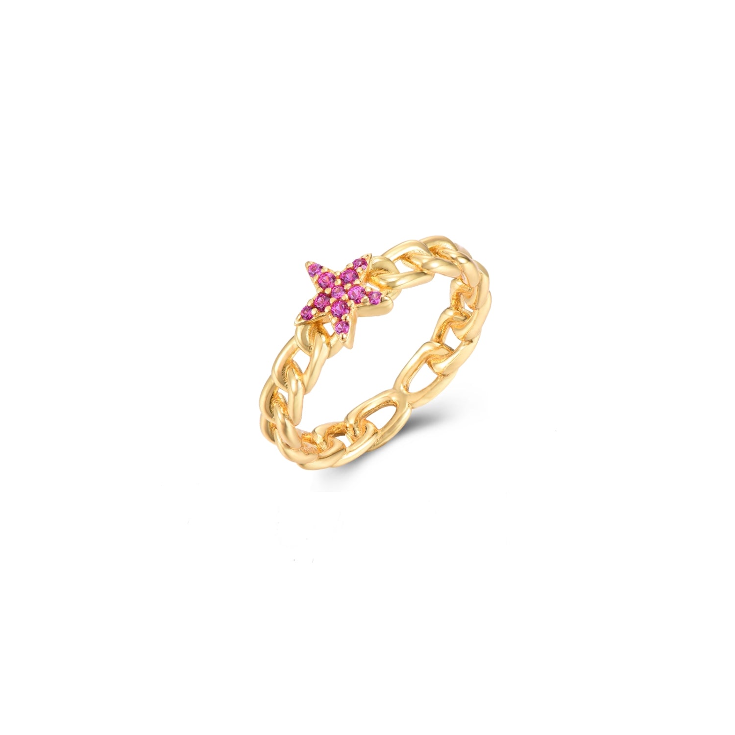 Anillo rise Star Pink