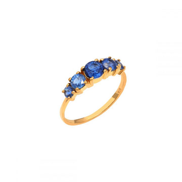 Posidonia Kyanite Ring