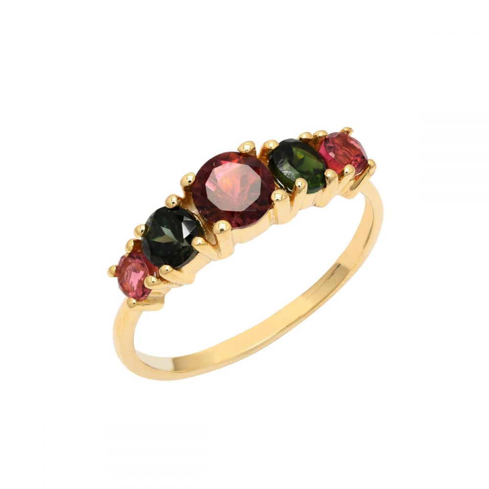 Anillo Posidonia Turmalina