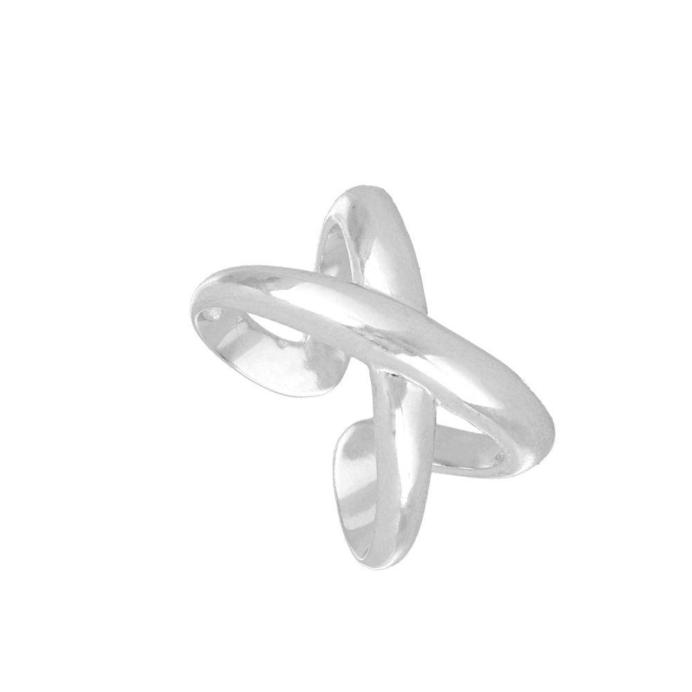 Anillo big cross Silver
