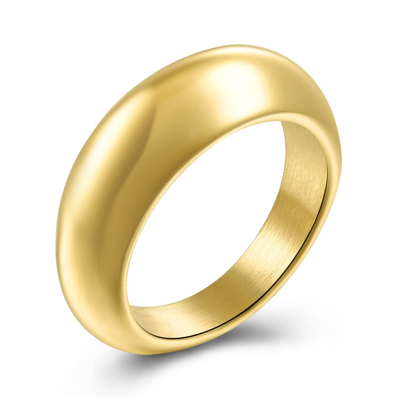 Anillo Bombado Acero