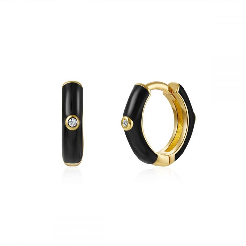 Aritos enamel Black