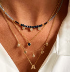 Collar mini inicial Iris