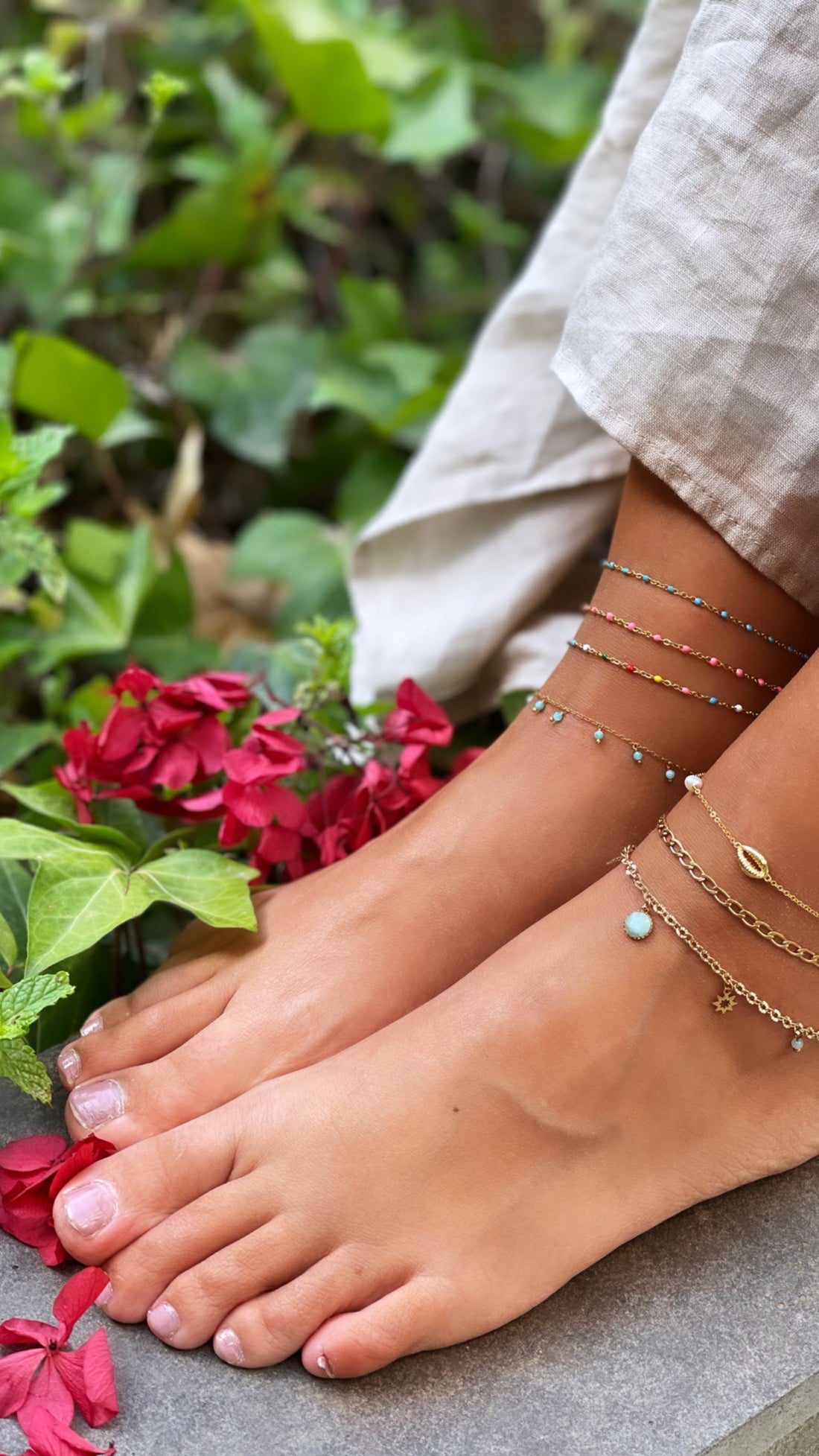 Classic Shell Anklet
