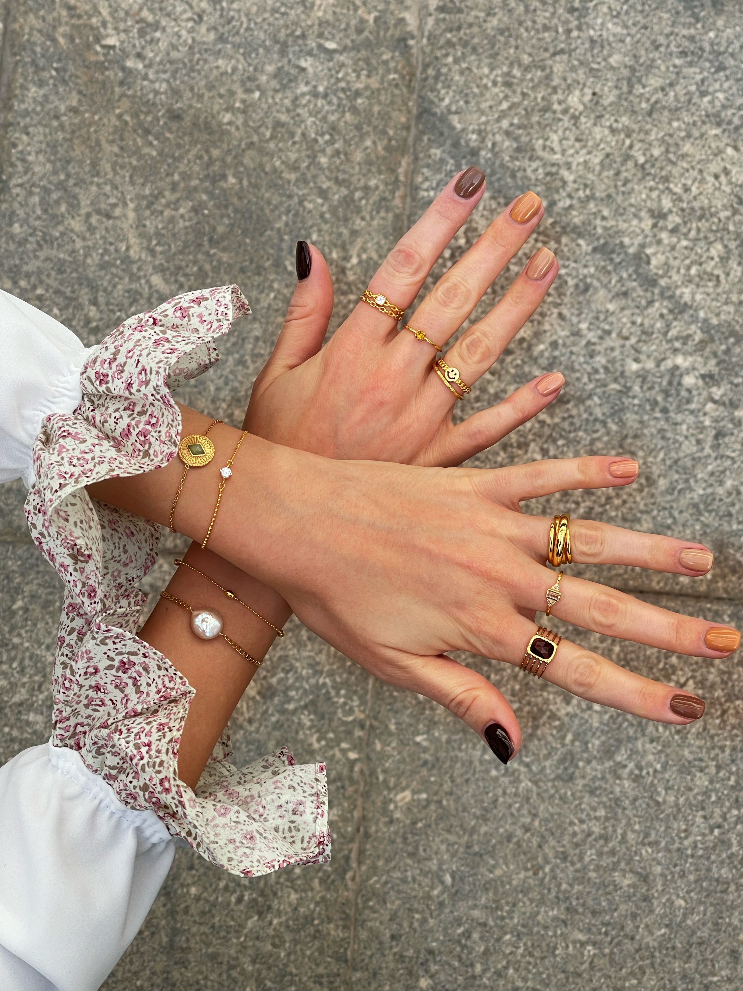 Pulsera pepitas Silver