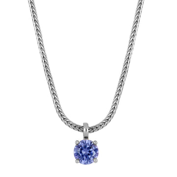 Blue Sapphire Amulet Necklace