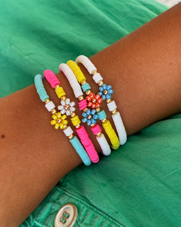 flower color bracelet