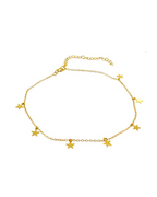 Tobillera estrellitas