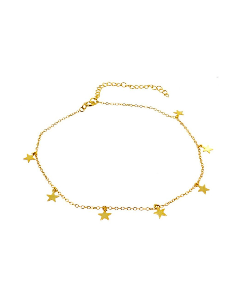 Tobillera estrellitas