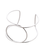 Pulsera nudo acero silver