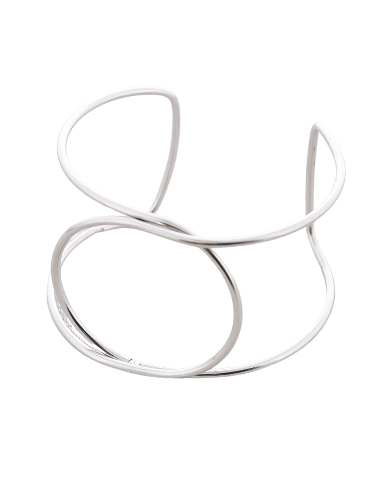 Pulsera nudo acero silver