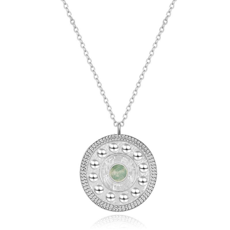 Collar Melbourne Amazonita Silver