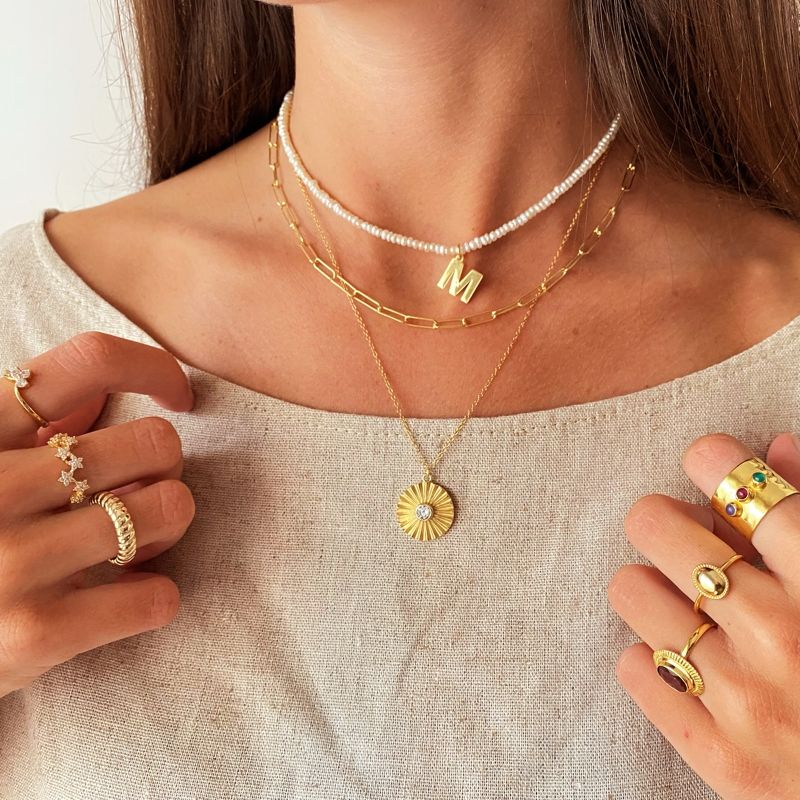 Collar Classic Midi Initial
