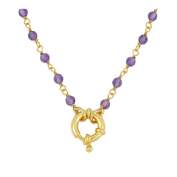 Bella Amethyst Necklace