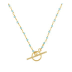 Collar Essentia amazonita