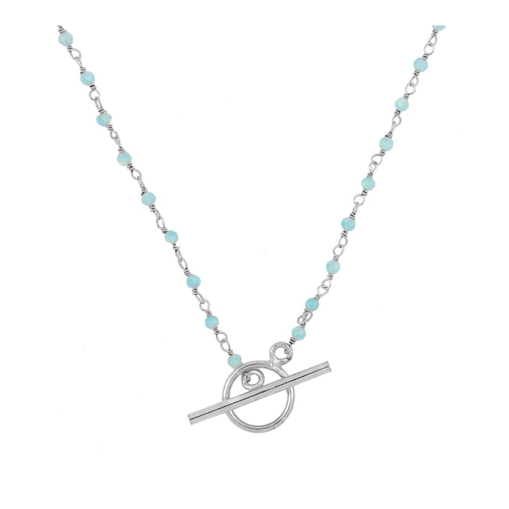 Collar Essentia amazonita