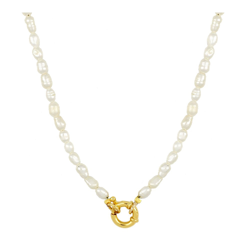 Collar Eternity Long Pearl