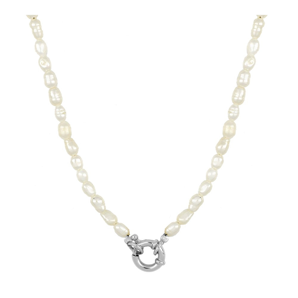 Collar Eternity Long Pearl