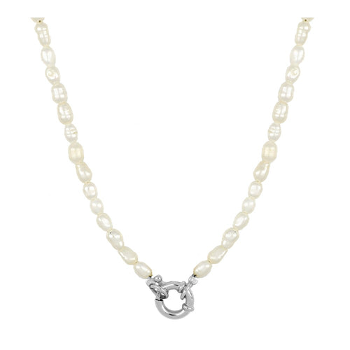 Collar Eternity Long Pearl