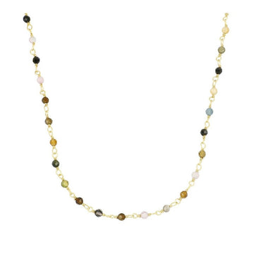 tourmaline rosary necklace