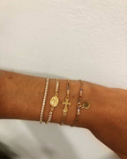 Pulsera Virgen de la Milagrosa Circonitas