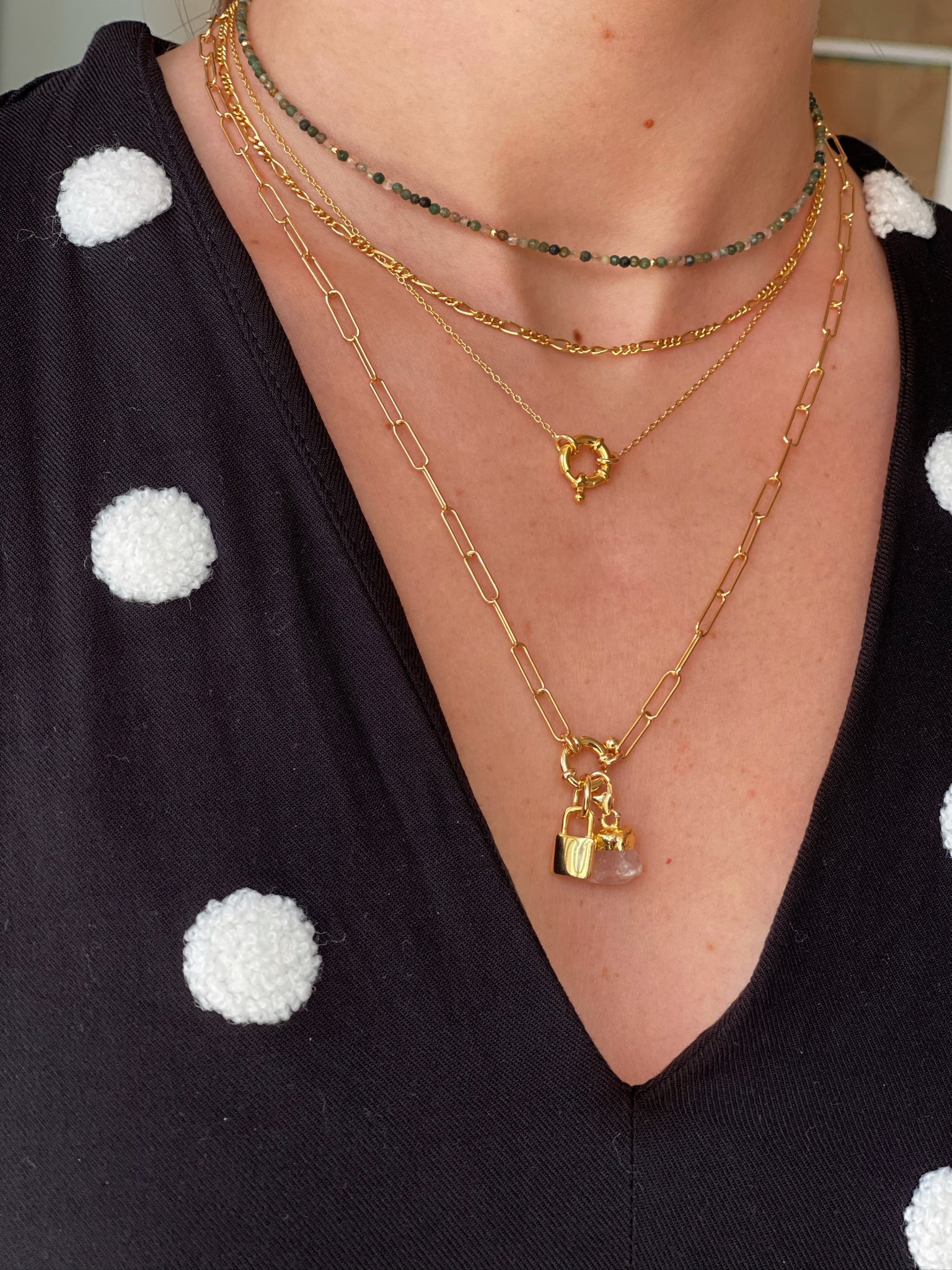 Collar vintage marinero