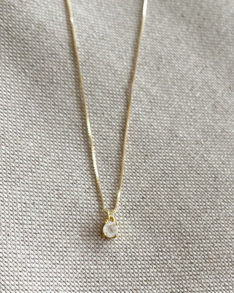 Collar Lumiere Piedra luna
