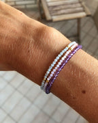 Pulsera mineral Amatista