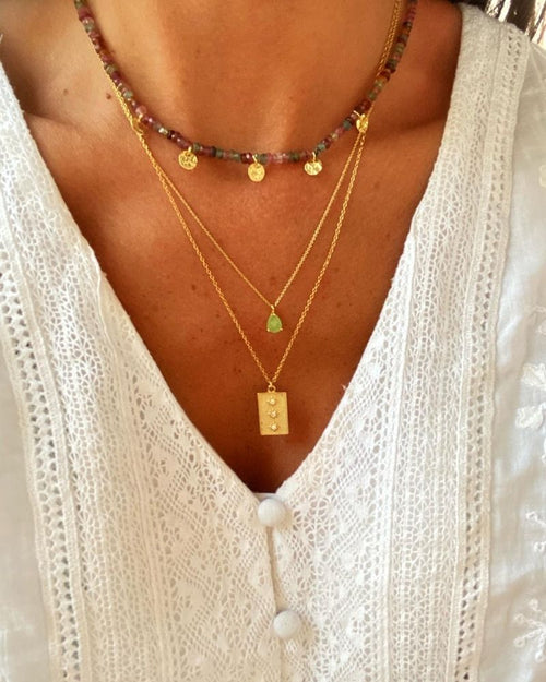 Collar Grecia Plaquitas