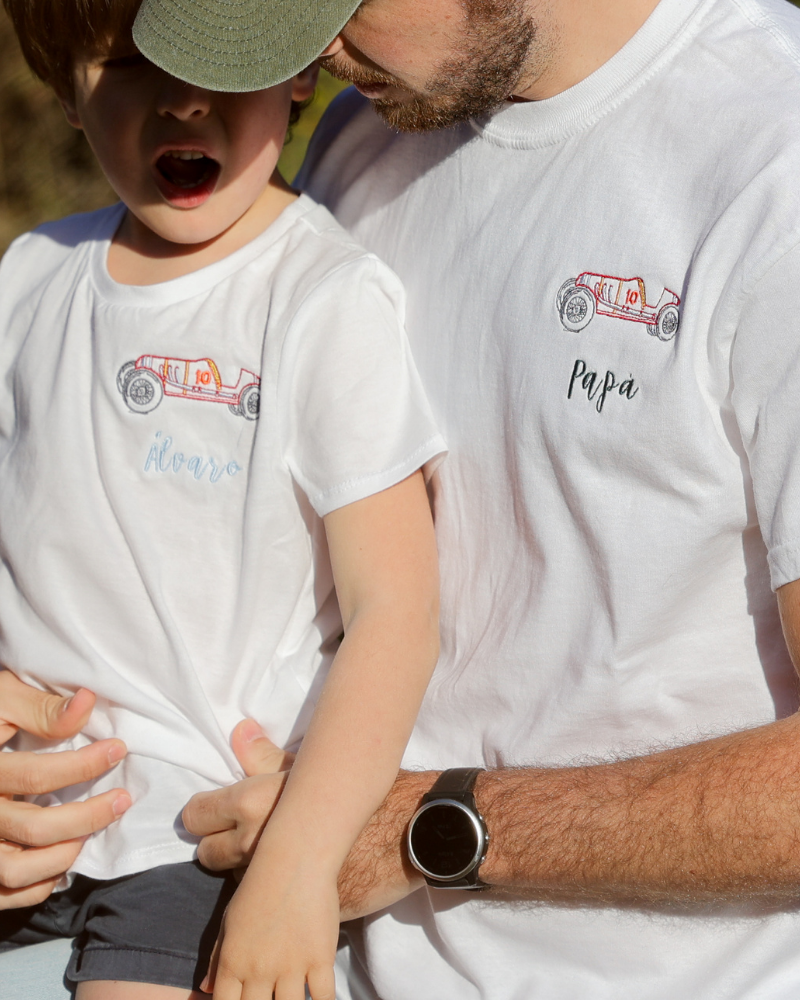Camiseta personalizada nombre niño (3M a 14 años)