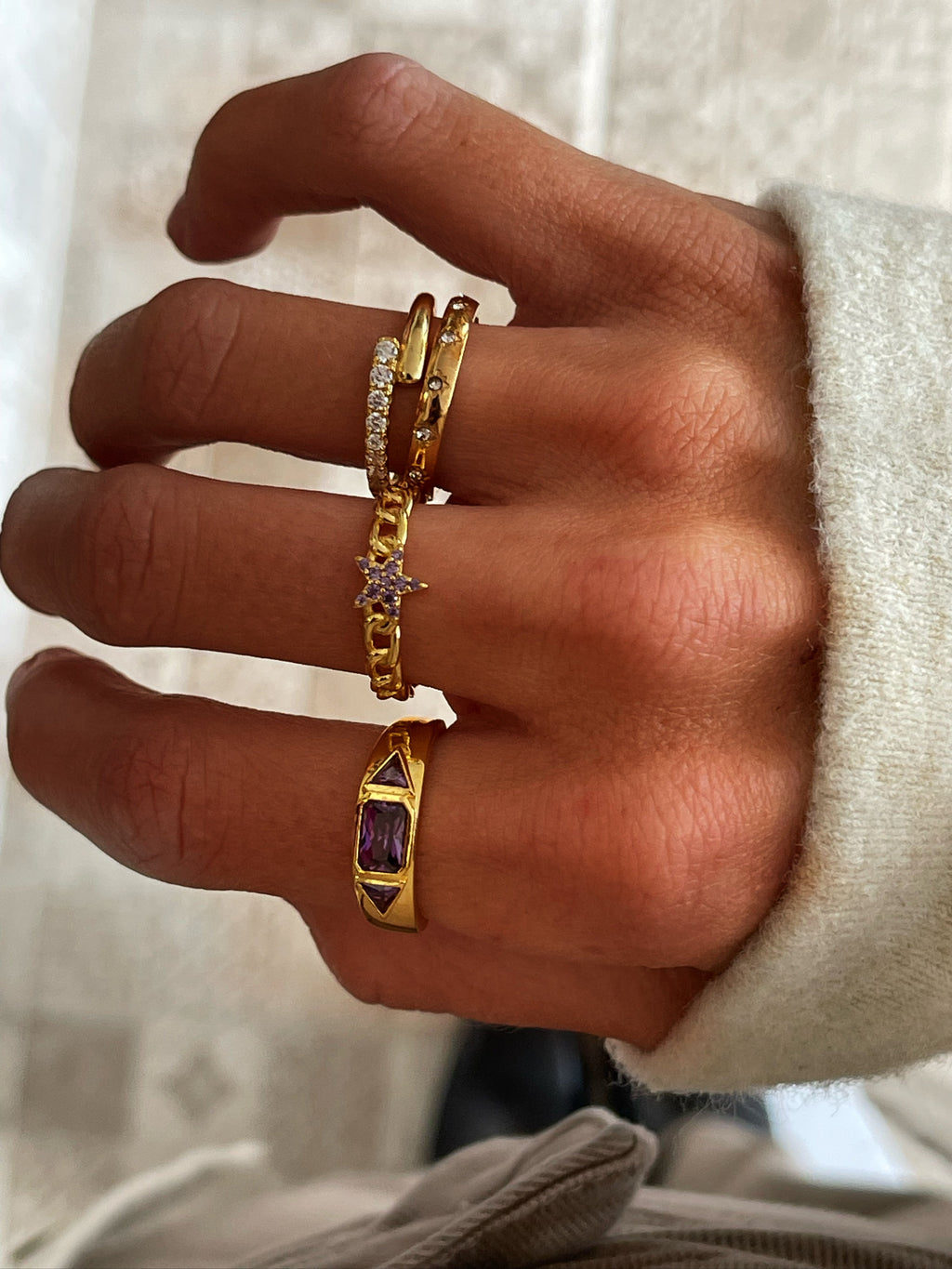 Anillo S circonitas