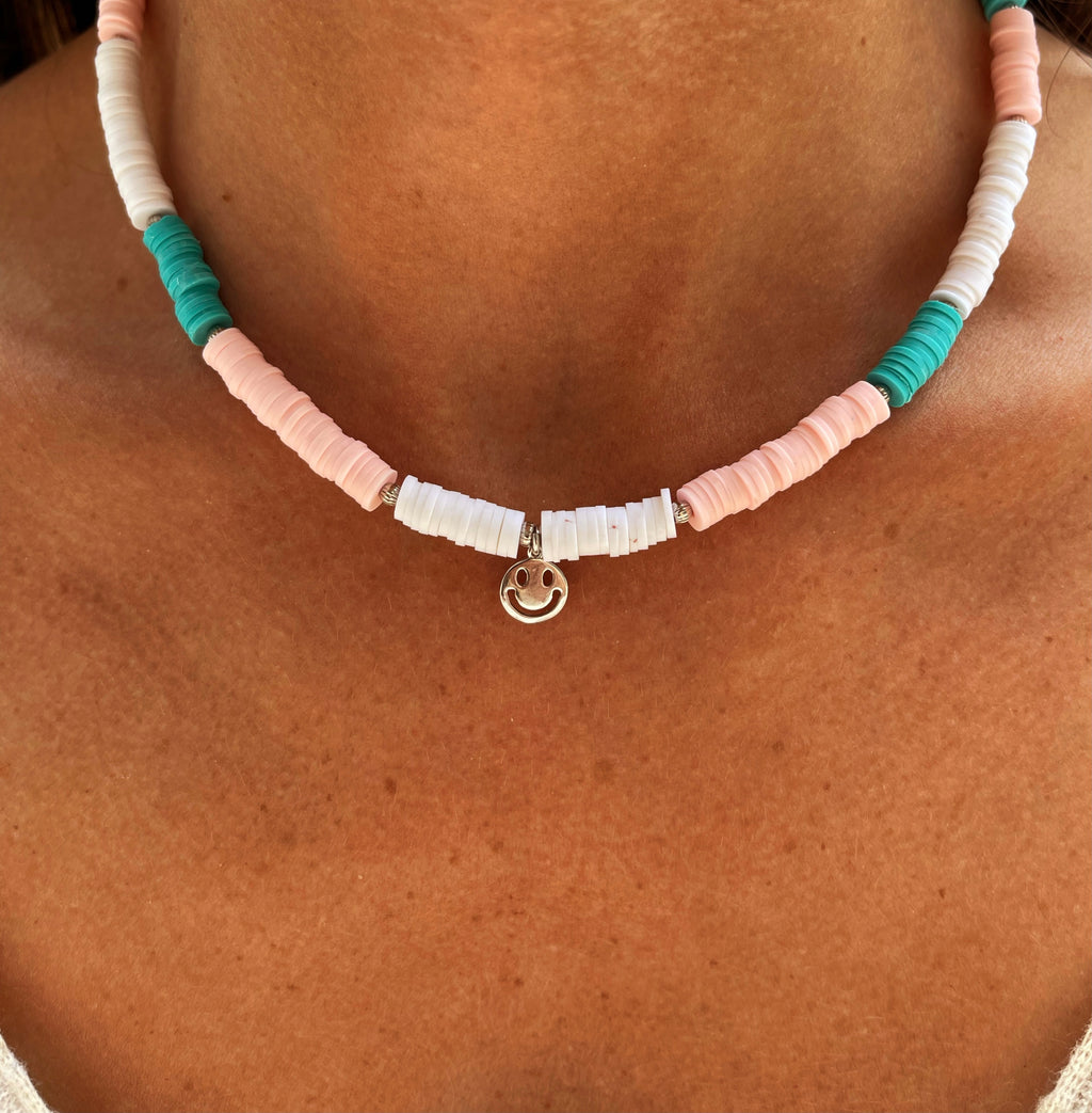 Collar colors smile Silver