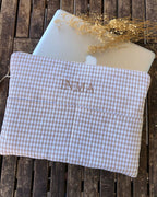 Funda personalizada Vichy Beige