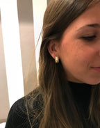 CRYSTAL HOOPS