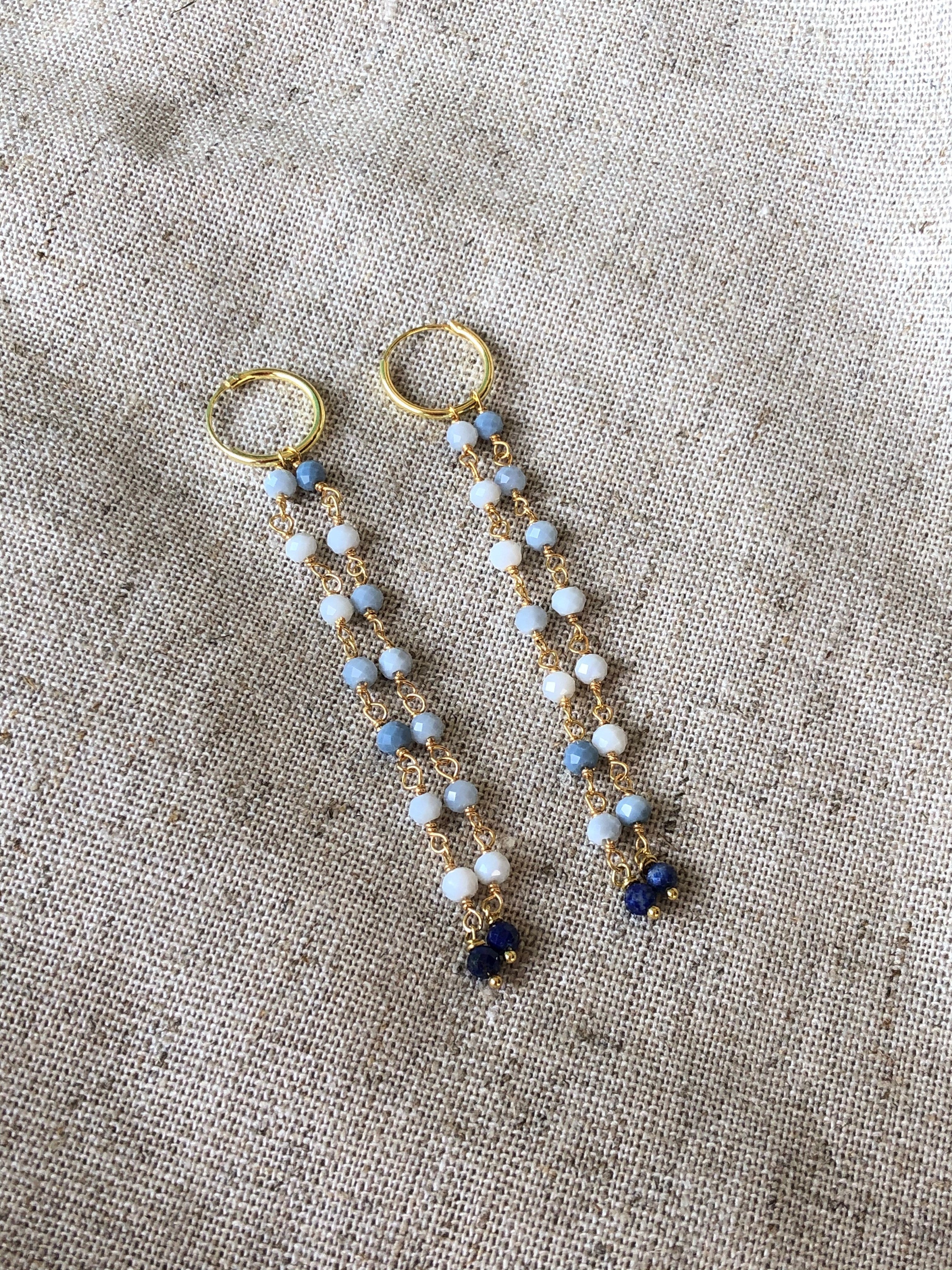 Pendientes rosario Sky