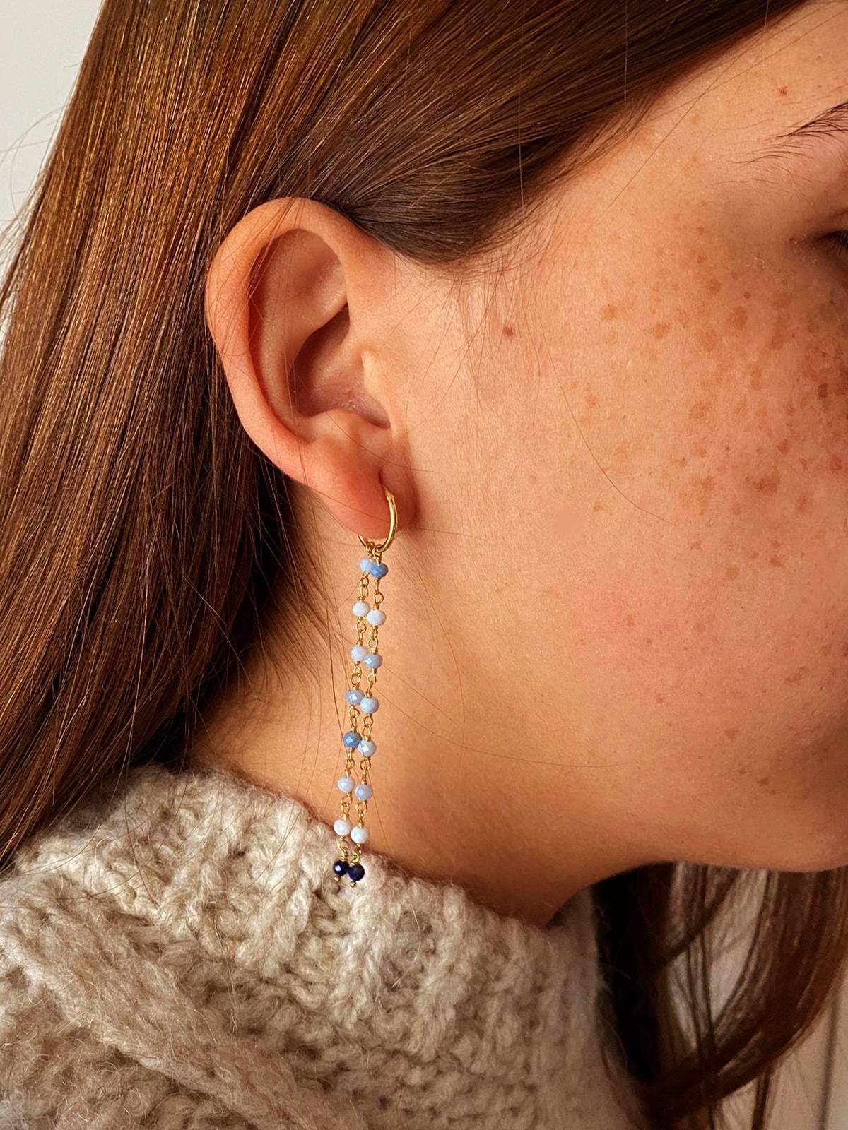 Pendientes rosario Sky
