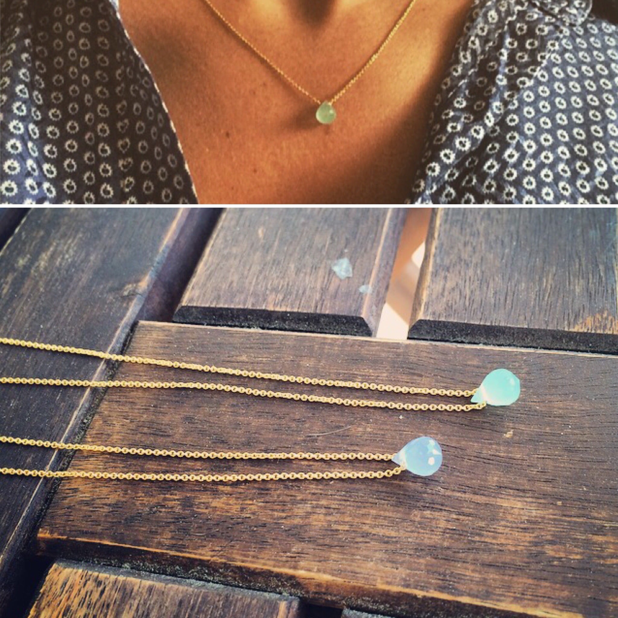 GOTA VERDE AGUA
