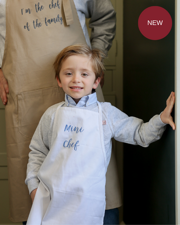 Personalized child apron