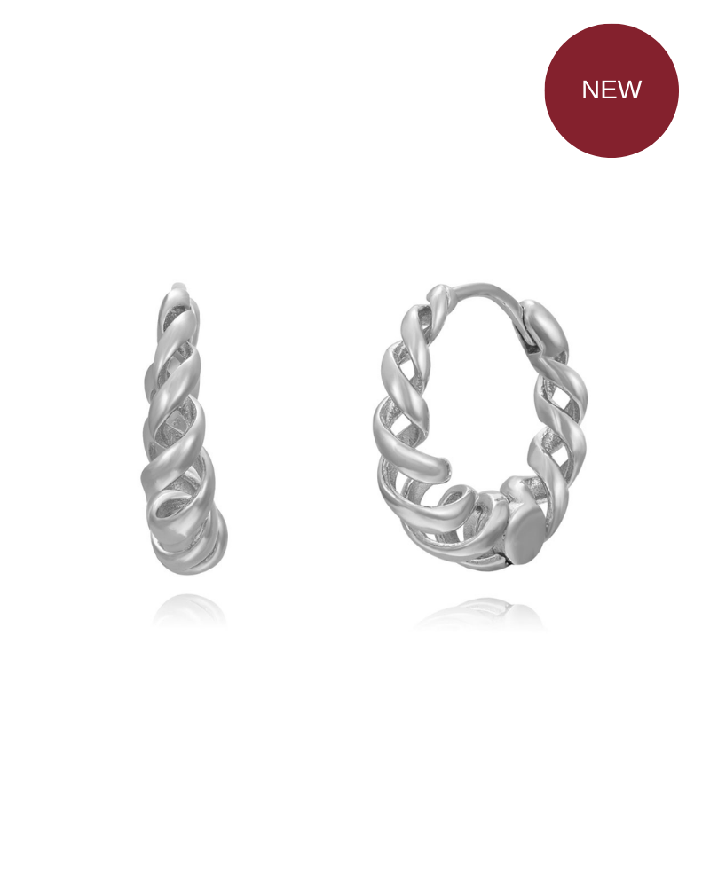 Pendientes Caracola Silver