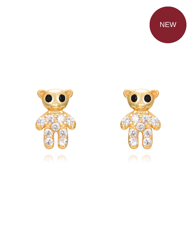 Pendientes mini bears shine
