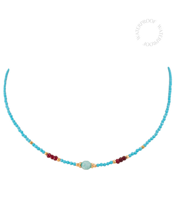 Blue Sea Necklace