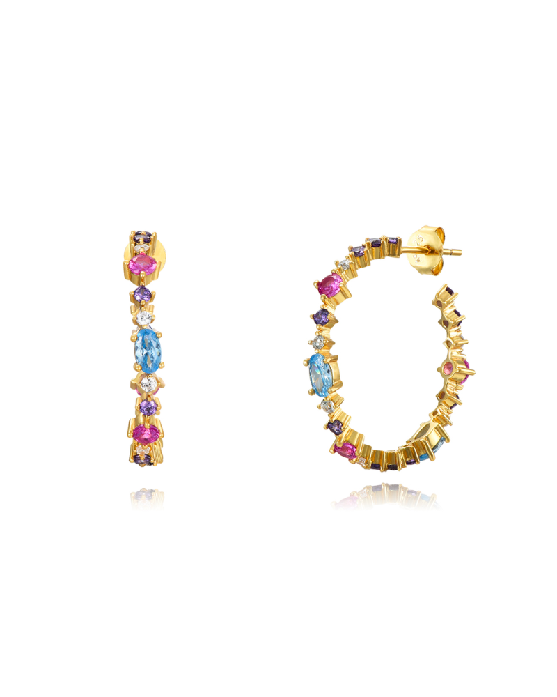 Pendientes hoops alegria